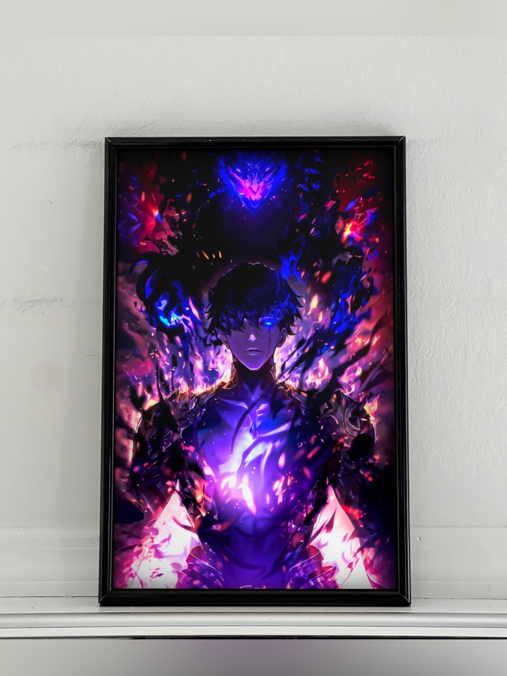 Solo Leveling Sun Jinwoo Anime Poster